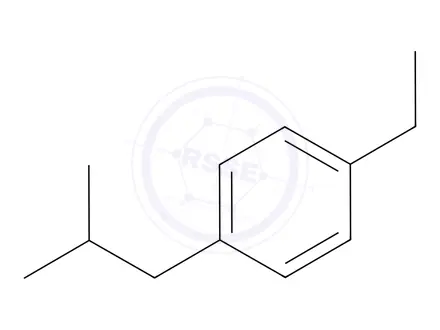 Chemical structure of Ibuprofen Impurity 186