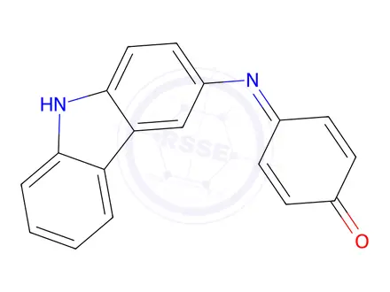 Chemical structure of Vat Blue 43 (Technical Grade)