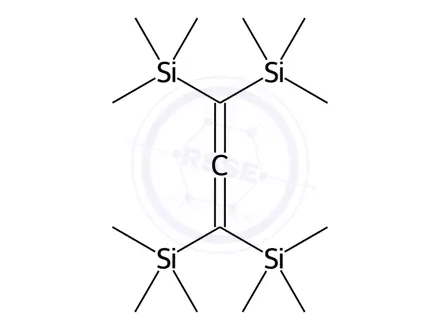 Chemical structure of tetrakis(trimethylsilyl)allene