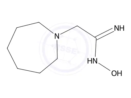 Chemical structure of 2-(Azepan-1-yl)-n'-hydroxyethanimidamide