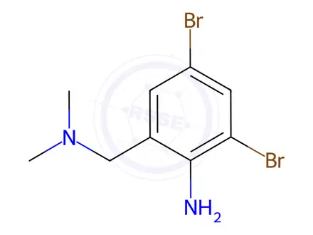 Chemical structure of Bromhexine Impurity 131