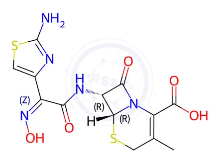 Chemical structure of Cefdinir Impurity G