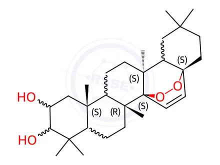 Chemical structure of Baccatin