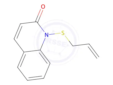 Chemical structure of Carbostyril, 1-allylthio-(8CI)