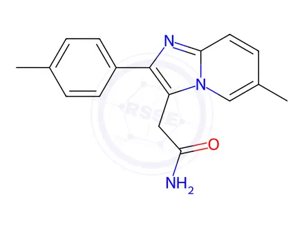 Chemical structure of Zolpidem Impurity 22