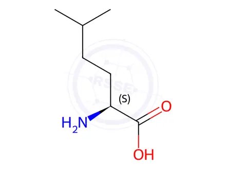 Chemical structure of L-Homoleucine