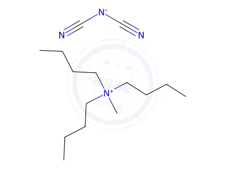 Chemical structure of Tributylmethylammonium Dicyanamide