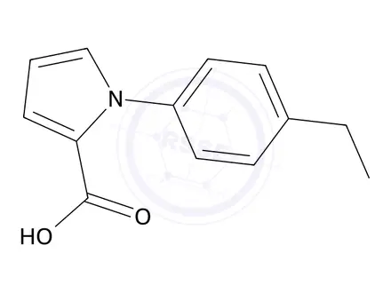 Chemical structure of 1-(4-Ethylphenyl)-1H-pyrrole-2-carboxylic acid