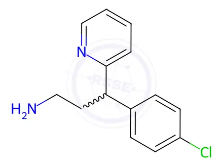 Chemical structure of Dexchlorpheniramine Maleate Impurity 10