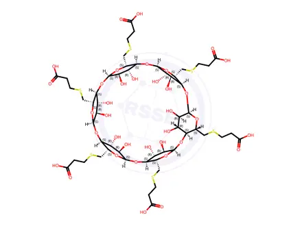 Chemical structure of Sugammadex Sodium Impurity 16 Monomer