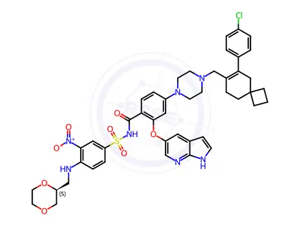 Chemical structure of Lisaftoclax