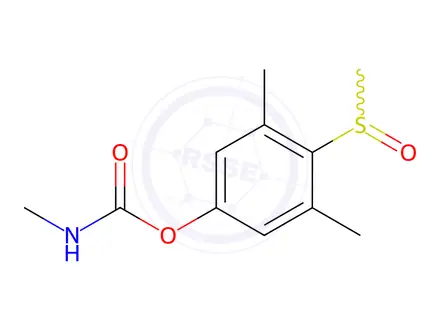 Chemical structure of Methiocarb-sulfoxide