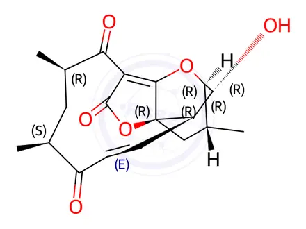 Chemical structure of Abyssomicin C
