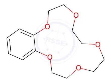 Chemical structure of Benzo-15-crown-5