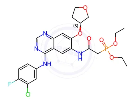 Chemical structure of Afatinib Impurity 53 (618061-76-0)