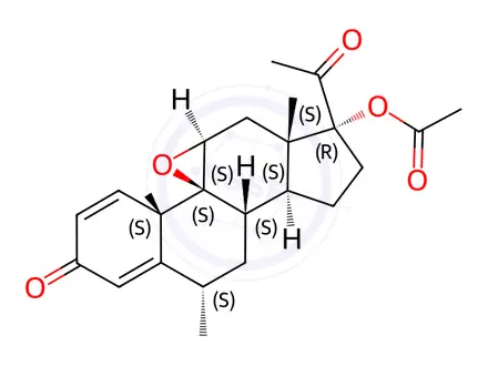 Chemical structure of Fluorometholone Impurity 44