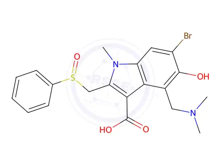 Chemical structure of Arbidol Impurity 23