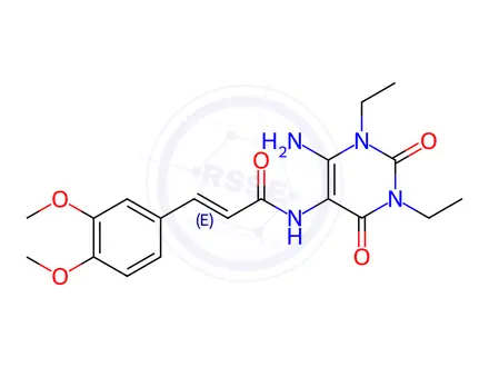 Chemical structure of Istradefylline Impurity 65