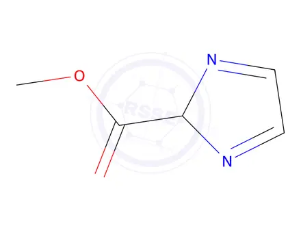 Chemical structure of methyl 2H-imidazole-2-carboxylate
