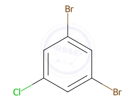 Chemical structure of 1,3-Dibromo-5-chlorobenzene