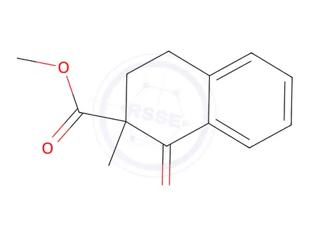Chemical structure of Methyl 2-Methyl-1-oxo-1,2,3,4-tetrahydronaphthalene-2-carboxylate