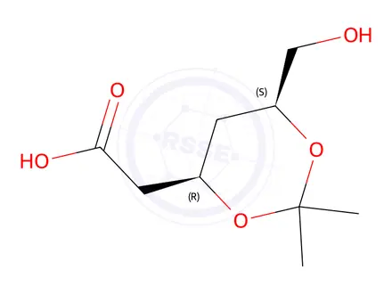 Chemical structure of Pitavastatin Impurity 104