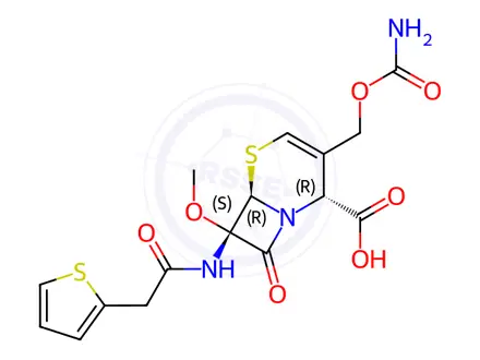 Chemical structure of Cefoxitin EP Impurity B