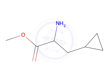 Chemical structure of Methyl 2-amino-3-cyclopropylpropanoate