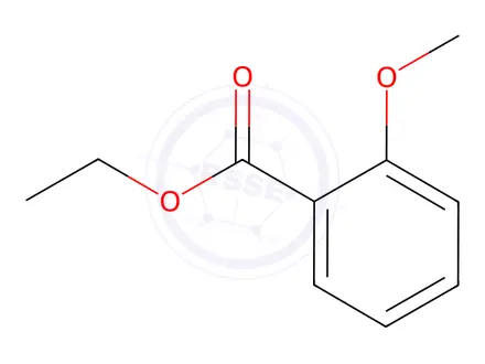 Chemical structure of Ethyl 2-Methoxybenzoate