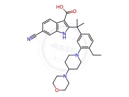 Chemical structure of Alectinib Impurity 10