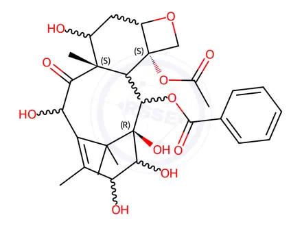 Chemical structure of 10-Deacetyl-14-Hydroxy-Baccatin III