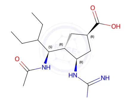 Chemical structure of Peramivir Impurity 62