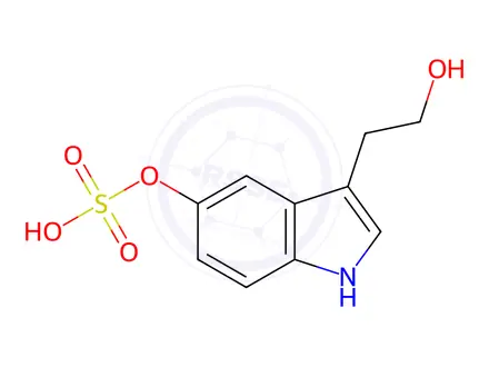 Chemical structure of 5-Hydroxytryptophol sulfate