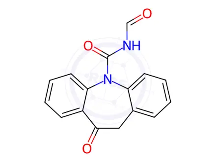 Chemical structure of N-Formyl Oxcarbazepine
