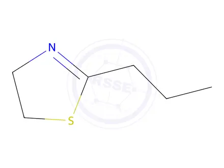 Chemical structure of 2-Propyl-4,5-dihydrothiazole