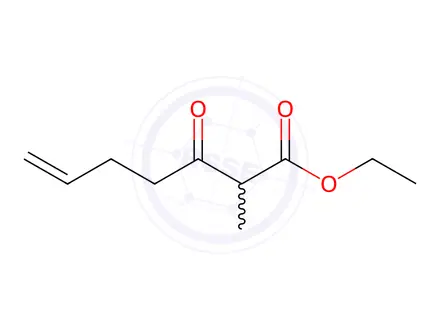 Chemical structure of Ethyl 2-methyl-3-oxohept-6-enoate