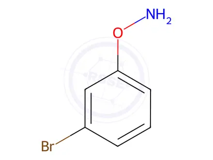 Chemical structure of O-(3-bromophenyl)hydroxylamine