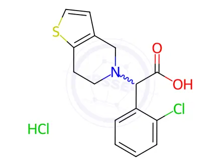 Chemical structure of rac-Clopidogrel EP Impurity A(Hydrochloride)