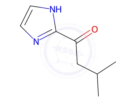 Chemical structure of 1-(1H-Imidazol-2-yl)-3-methylbutan-1-one