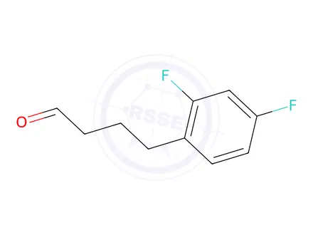 Chemical structure of 4-(2,4-Difluorophenyl)butanal