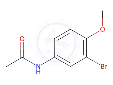Chemical structure of N-(3-Bromo-4-methoxyphenyl)acetamide