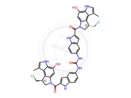Chemical structure of Bizelesin