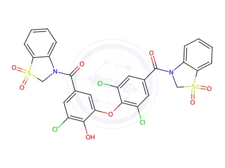 Chemical structure of Dotinurad Impurity 91