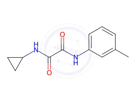 Chemical structure of N1-Cyclopropyl-N2-(m-tolyl)oxalamide