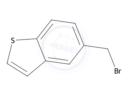 Chemical structure of 5-(bromomethyl)-1-benzothiophene
