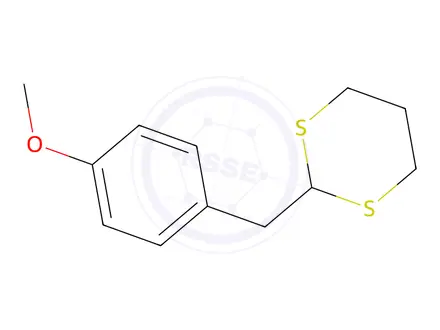 Chemical structure of 2-(4-Methoxybenzyl)-1,3-dithiane