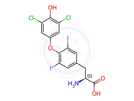 Chemical structure of Liothyronine Impurity 29