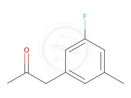 Chemical structure of 1-(3-Fluoro-5-methylphenyl)propan-2-one