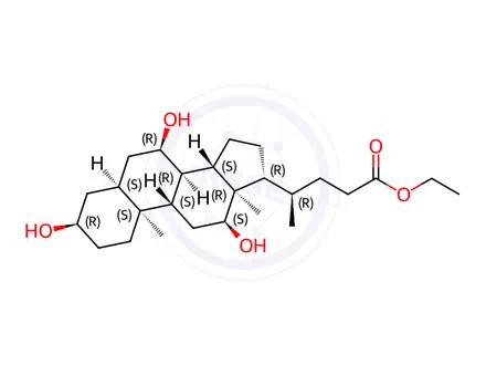 Chemical structure of Ethylcholate Impurity