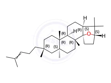 Chemical structure of 3β,10β-Epoxy-18,19-seco-D:B-friedolup-19-ene